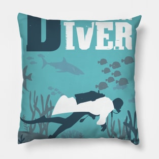 Doctor Scuba Diving Scuba Diver Surgery Adult Gift Pillow