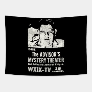 The Advisor Mystery Theater Horror Host WXIX Milwaukee Tapestry
