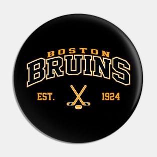 Bruins Hockey Pin