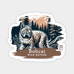 Bobcat - WILD NATURE - BOBCAT -7 Magnet