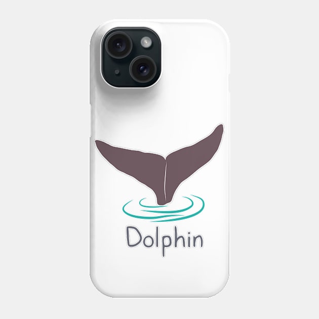 Dolphin Phone Case by dddesign