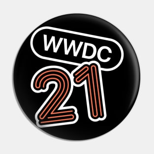 Apple WWDC 2021 Pin