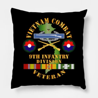 Vietnam Combat Infantry Veteran w 9th Inf Div SSI  X 300 Pillow