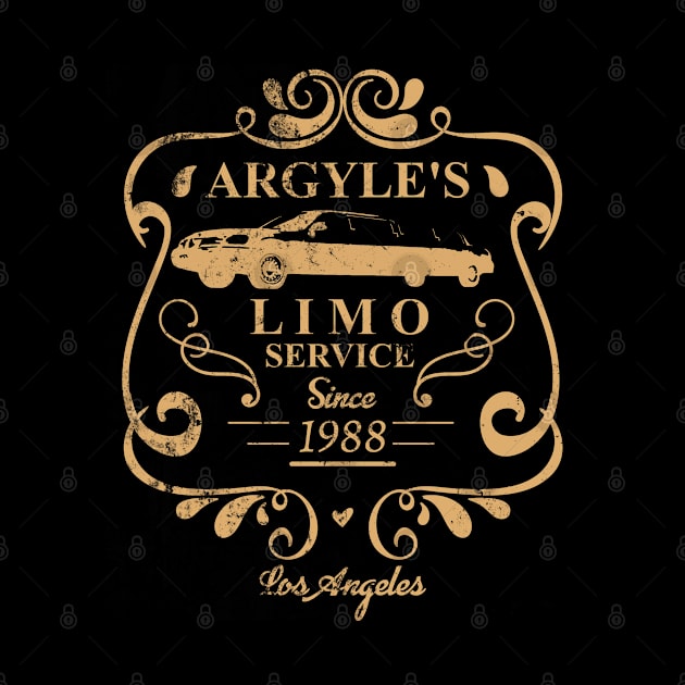 Argyle's Limo Service, distressed by woodsman