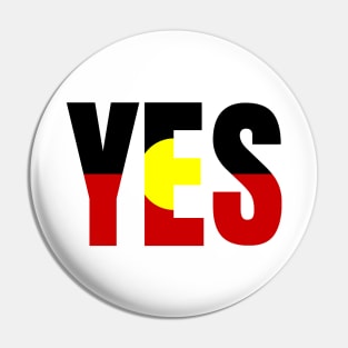 Vote YES to Indigenous Voice To Parliament Australia Pin