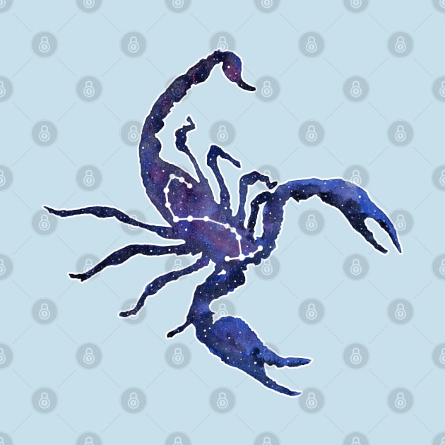 Astrological sign scorpio constellation by Savousepate