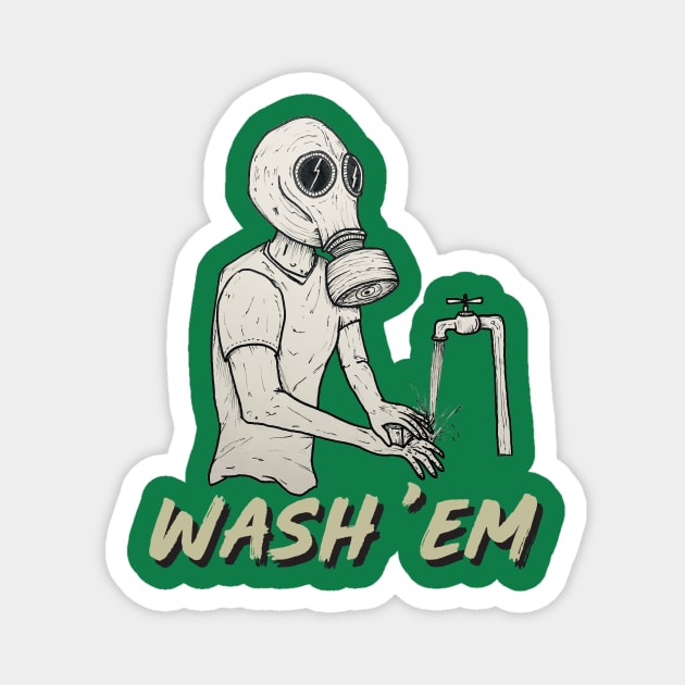 Wash your covid Magnet by Swtch