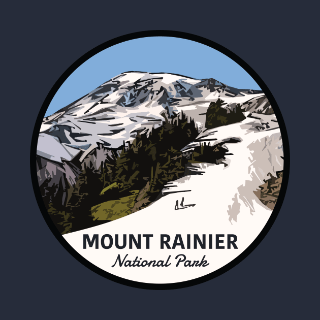 Mount Rainier National Park Paradise Hiking by LucentJourneys