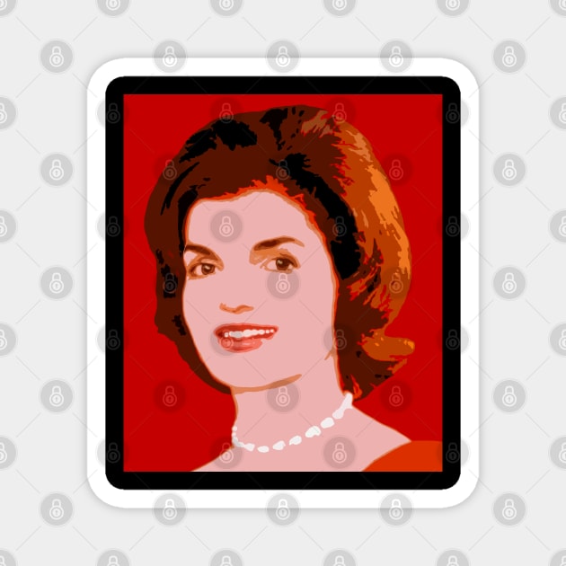 jacqueline kennedy Magnet by oryan80