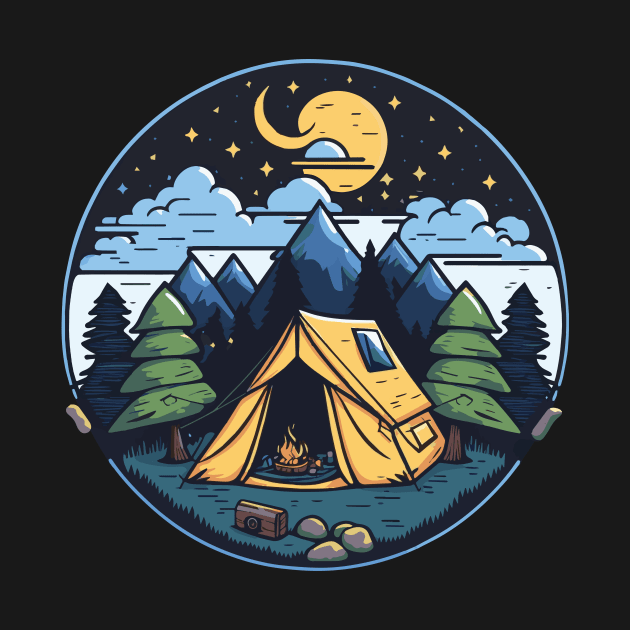 Camping Life by kangaroo Studio