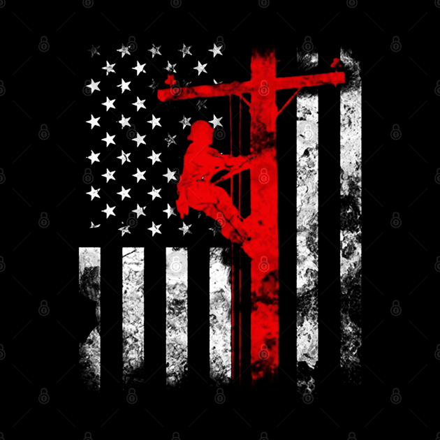 Download Lineman American Flag - Lineman - Mug | TeePublic AU