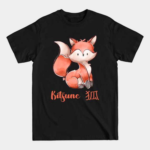 Discover Fox japanese art gift - Anime Art - T-Shirt