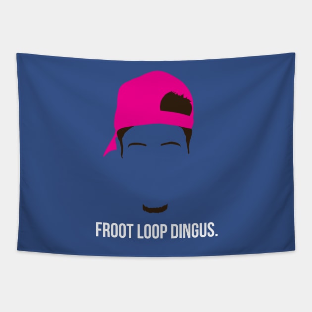 Froot Loop Dingus Tapestry by kingsrock