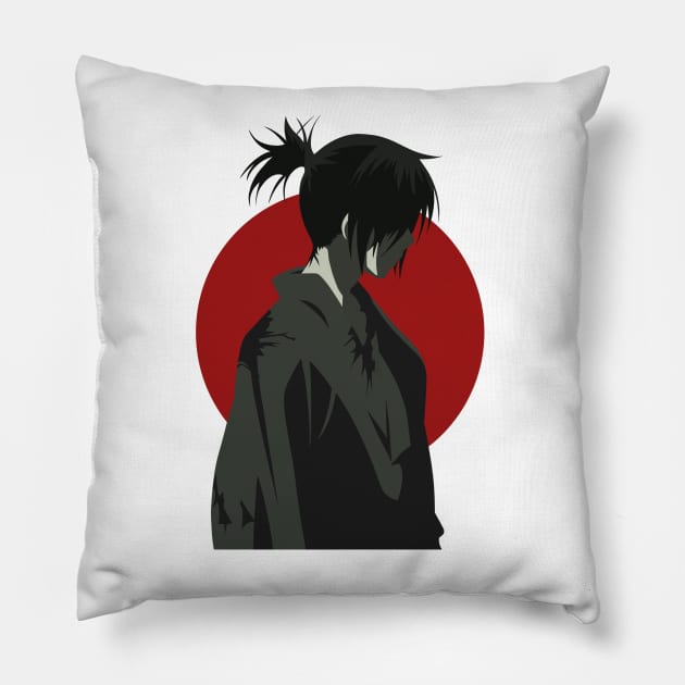 Noragami Minimalist (Yato) Pillow by DanMcG2018