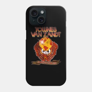 Townes Van Zandt Retro Eagle Tour Style Design Phone Case