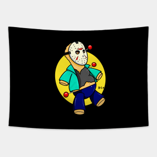 Jason Voorhees Voodoo Doll Tapestry