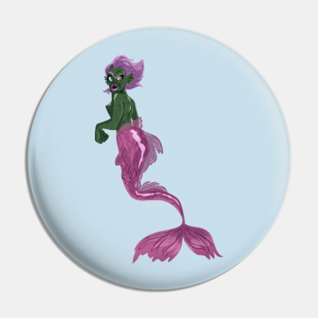 Deep Sea Creature Pin by ClairesGreetings