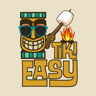 Tiki Easy Campfire Smores T-Shirt