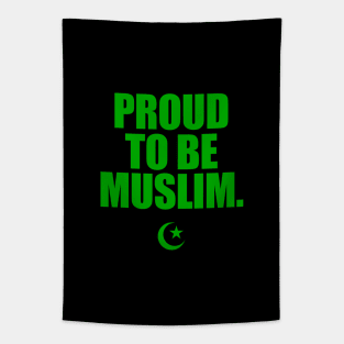 Proud To Be Muslim Tapestry