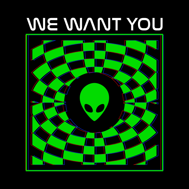 Alien want you! by XXII Designs