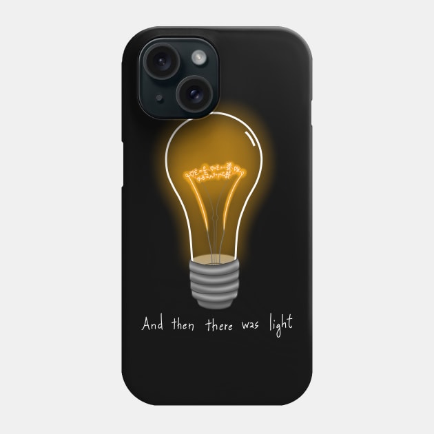 Maxwell Lightbulb Phone Case by Andropov