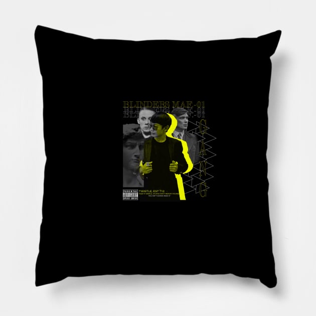 Mafia Blinders Pillow by HomeGraphyDesigner