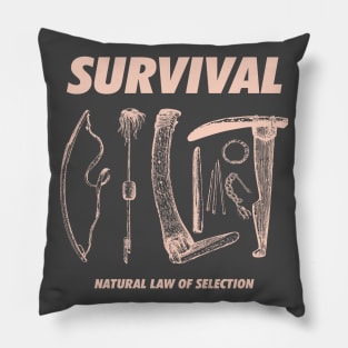 Survial natural law of selection Pillow