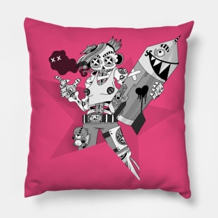 Punk girl Pillow