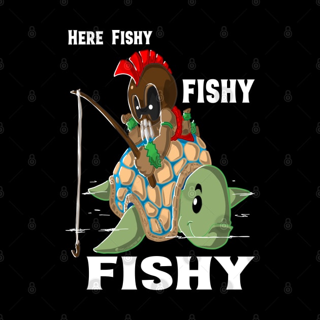 Here Fishy fishy fishy by threadshark