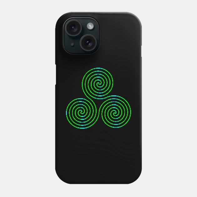 Celtic Triskelion Symbol Phone Case by Love My..