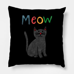 Russian Blue Cat Pillow