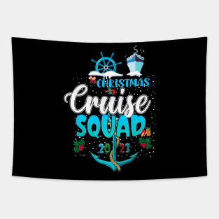 Christmas Cruise Squad Xmas 2023 New Year 2023 Boy Kid Girl Tapestry