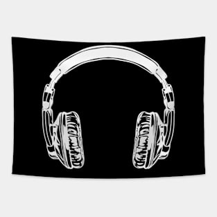 Cool Headphone Design For Music Lovers Tapestry