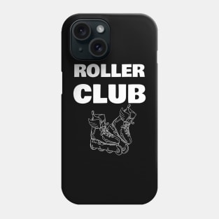 Roller club Gift Design Roller Skating Skater Phone Case