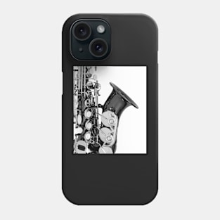 White Box Series Saxophone Phone Case