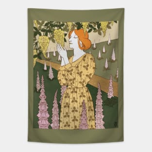 Laburnum and Foxglove Tapestry