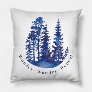 Wonder Wander Repeat Pillow