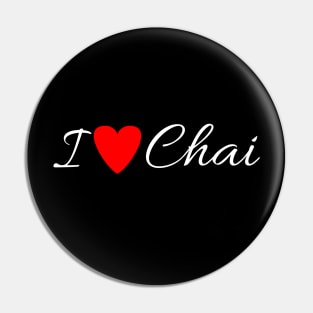 I love chai Pin