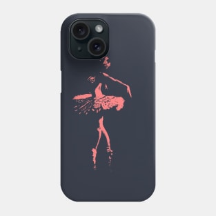 Pink Ballet Dancer Phone Case