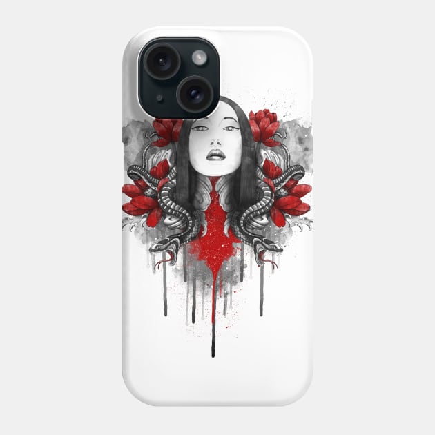 Akane Phone Case by marineloup