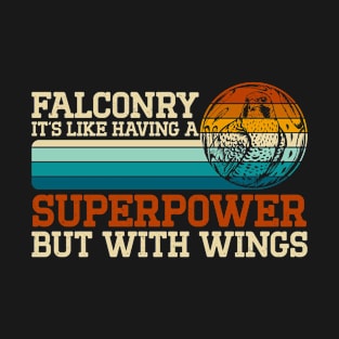 Falconry Hunting Falconer Falconry T-Shirt