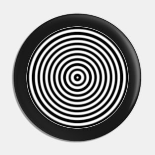 Funky Concentric Circles Pin