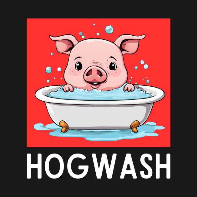 Hogwash | Pig Pun by Allthingspunny