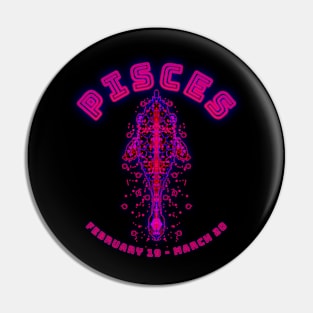 Pisces 4b Black Pin