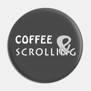 coffee and scrolling Pin