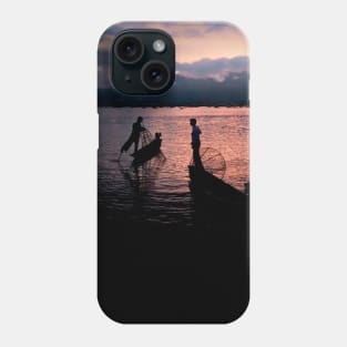 Fishermen of Inle Lake Phone Case