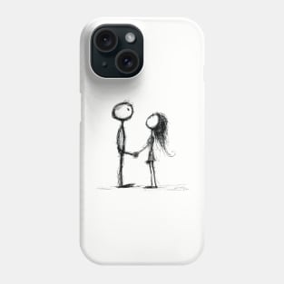 couple in love Phone Case