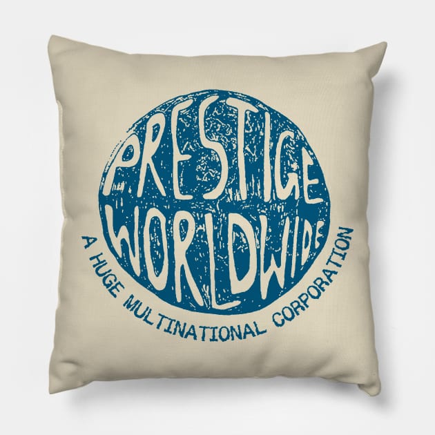 PRESTIGE WORLDWIDE Pillow by garnkay