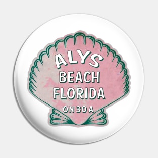 Alys Beach Florida 30A Vintage Shell 30 A Pin