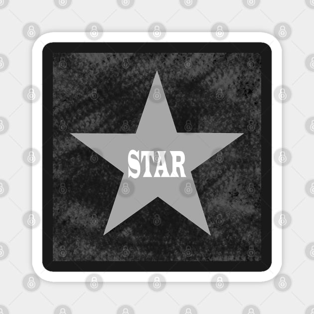 Big Star Dreams Hollywood Pattern Magnet by PlanetMonkey